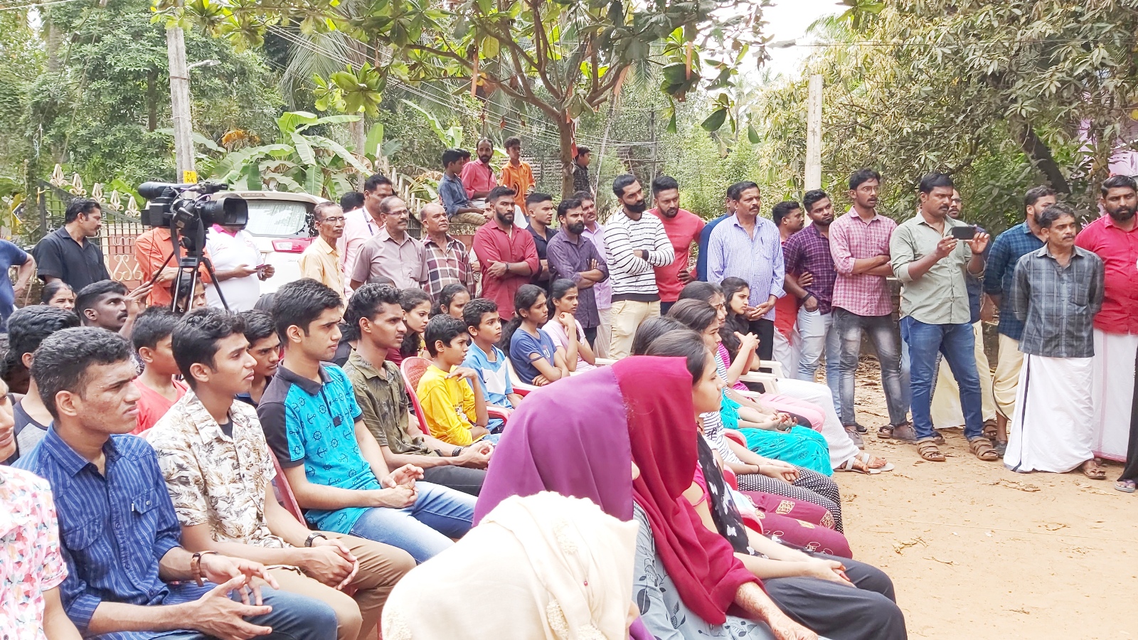 Students with Education Minister of Kerala 2019