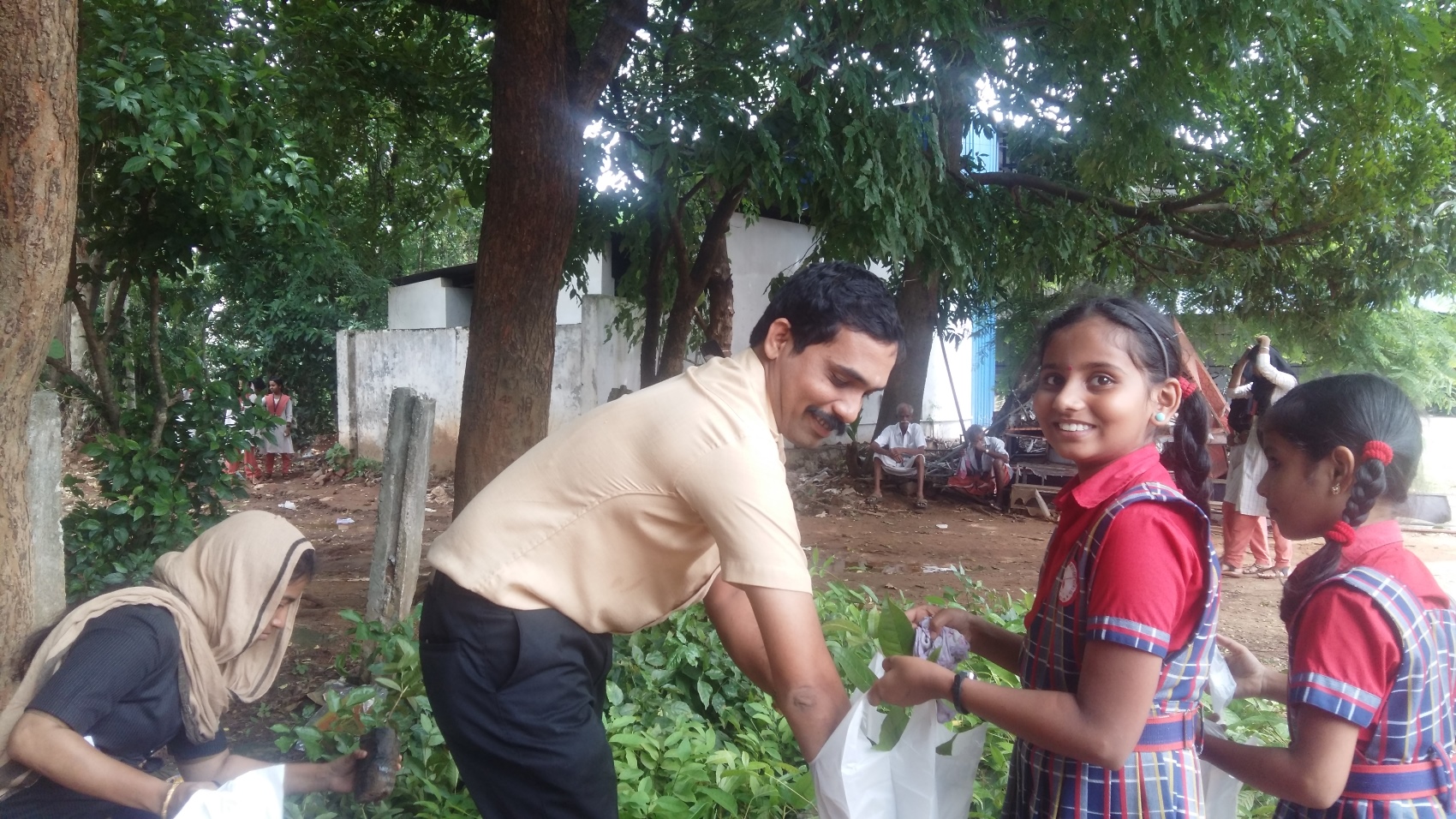 Plant Sapling Distribution- Environmental day 2018
