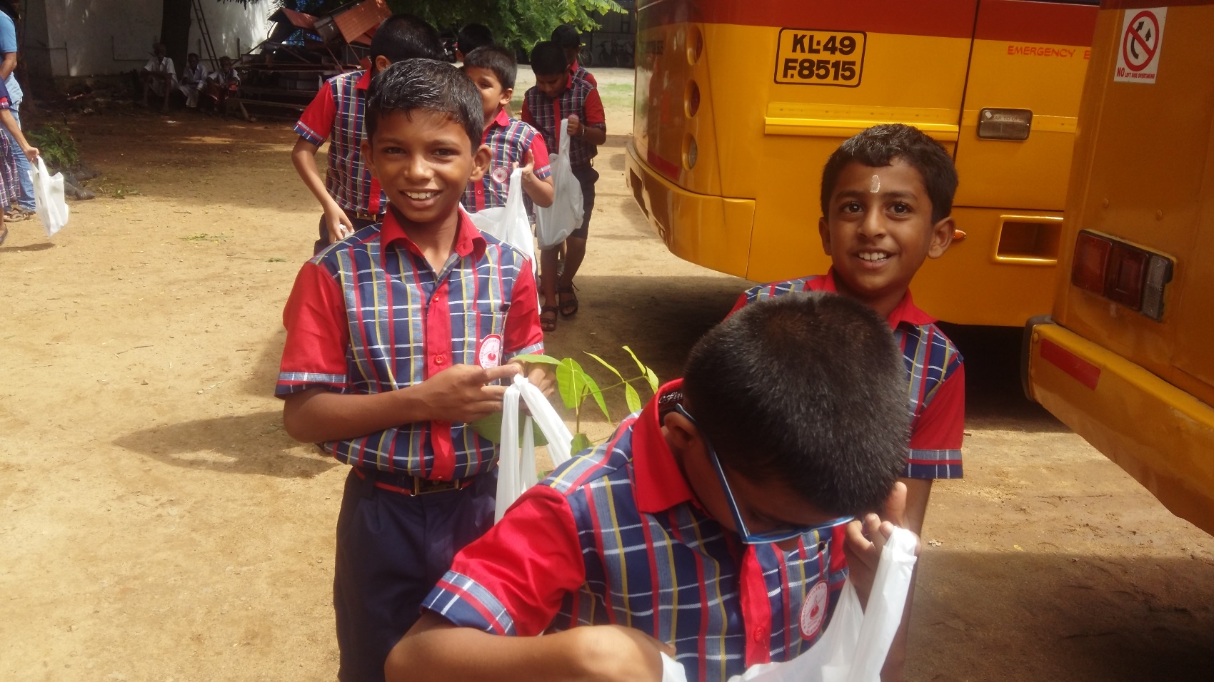 Plant Sapling Distribution- Environmental day 2018