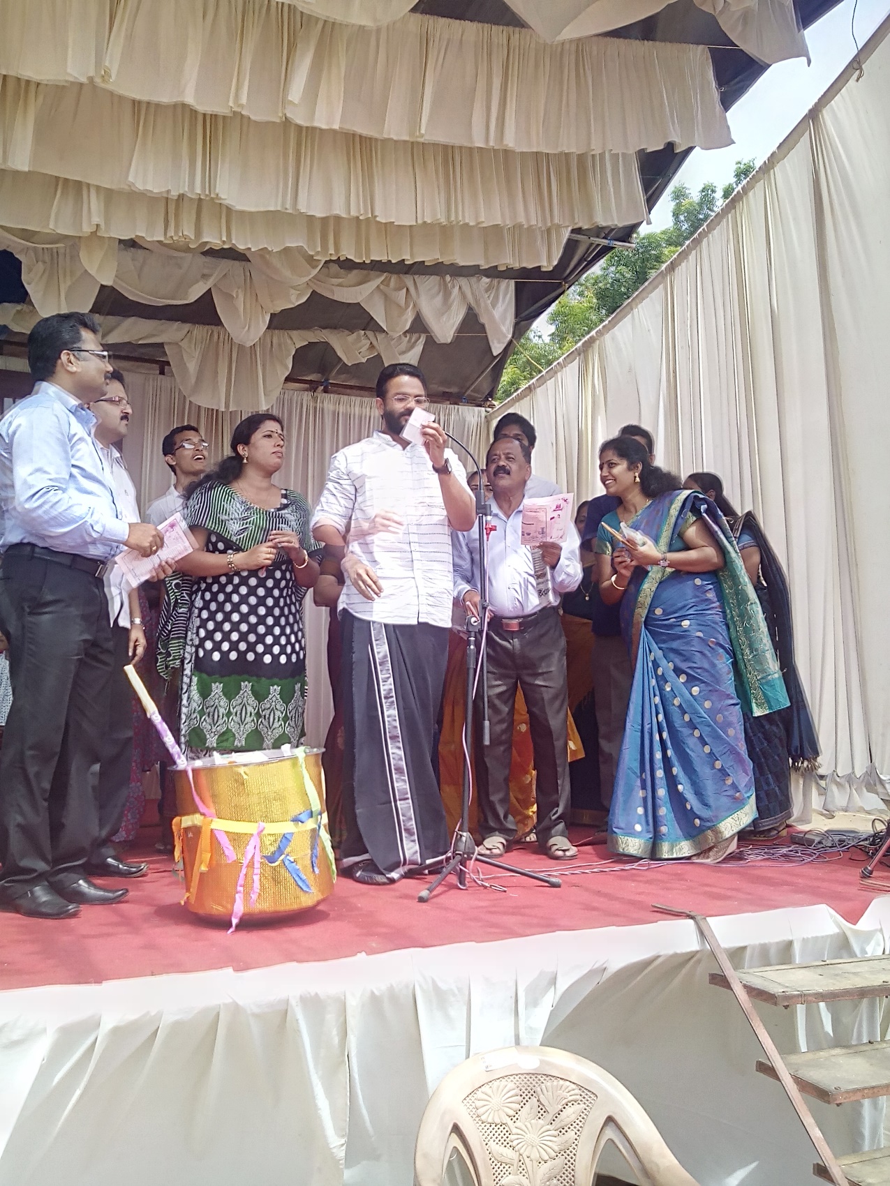 Cine Artist -Shri-Jayasurya Inaugurated our Onam Bumper program