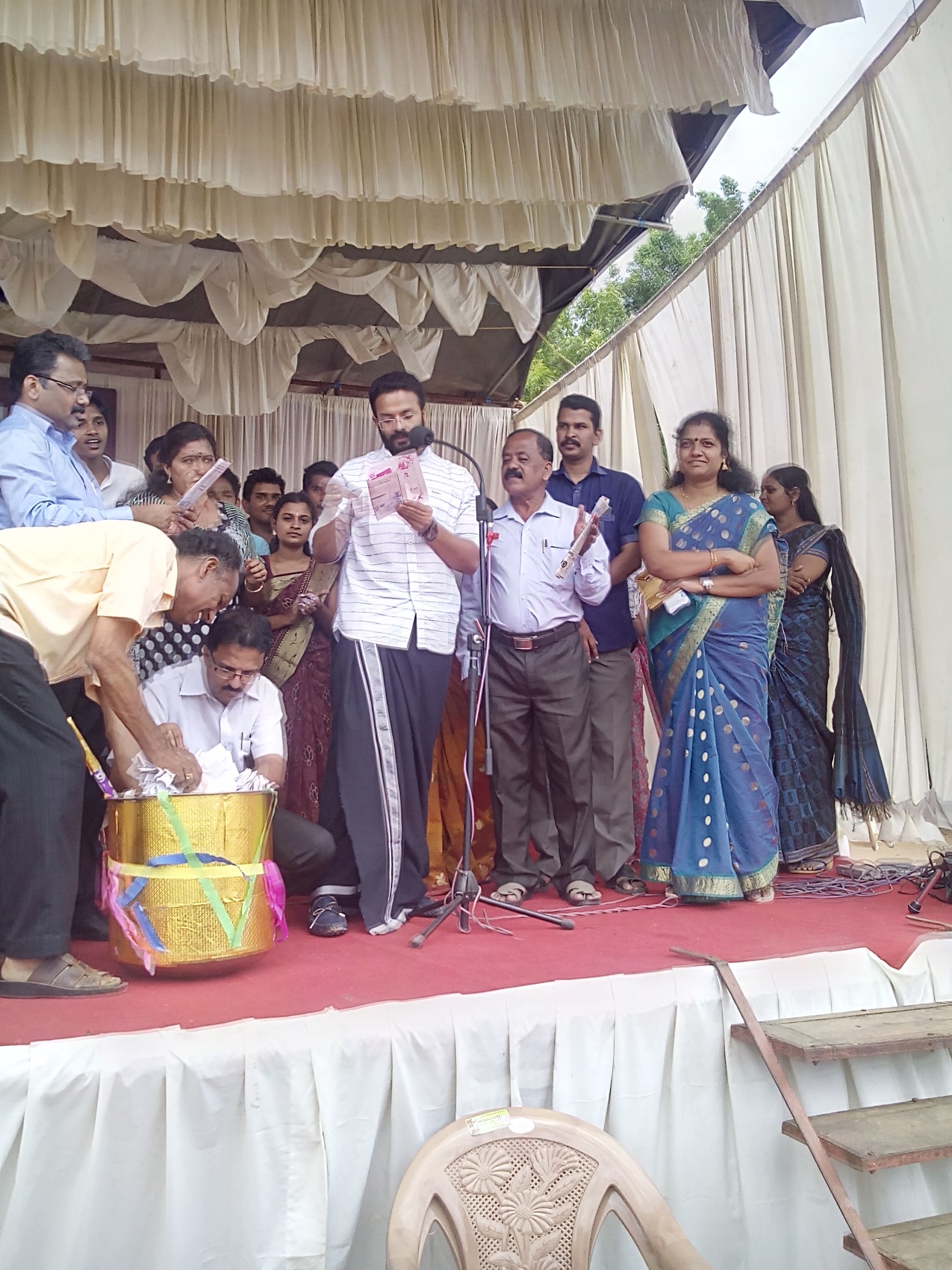 Cine Artist -Shri-Jayasurya Inaugurated our Onam Bumper program