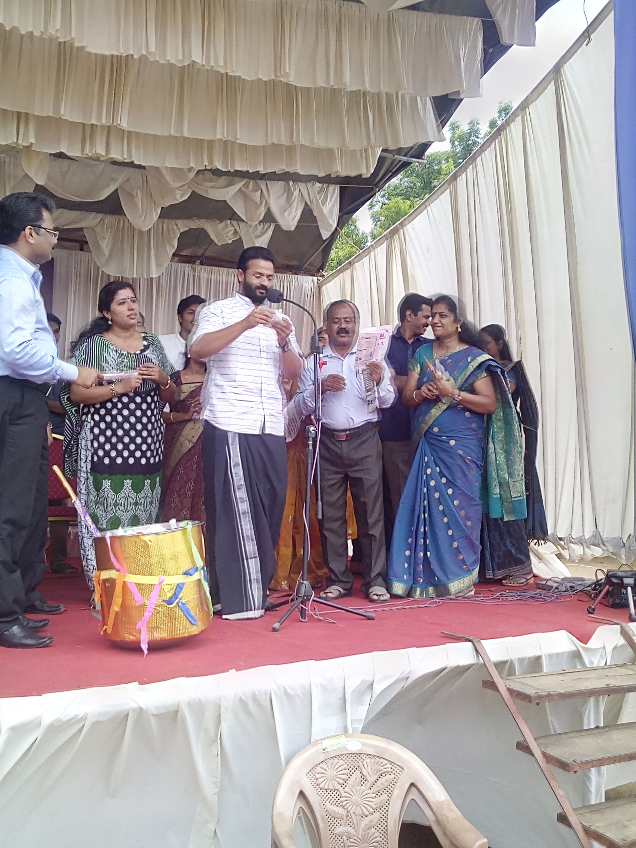 Cine Artist -Shri-Jayasurya Inaugurated our Onam Bumper program