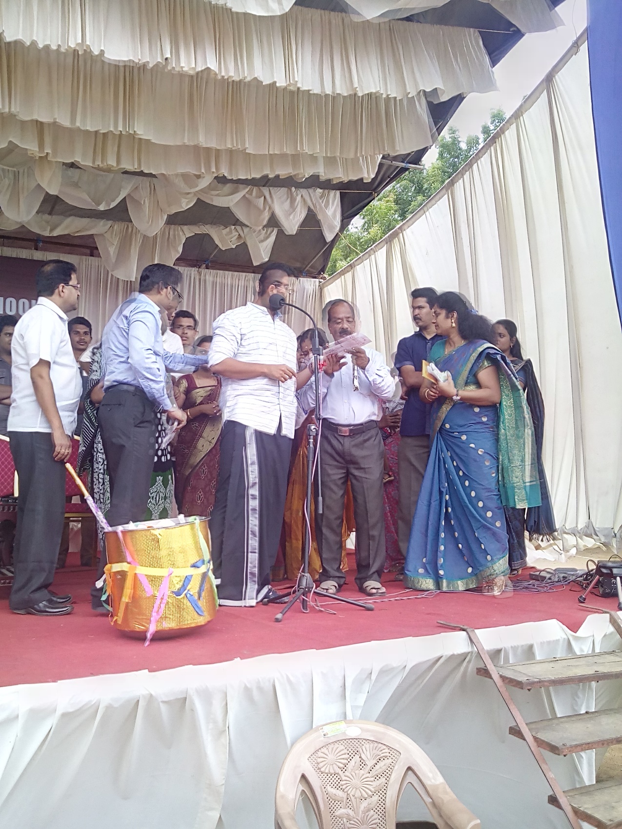 Cine Artist -Shri-Jayasurya Inaugurated our Onam Bumper program