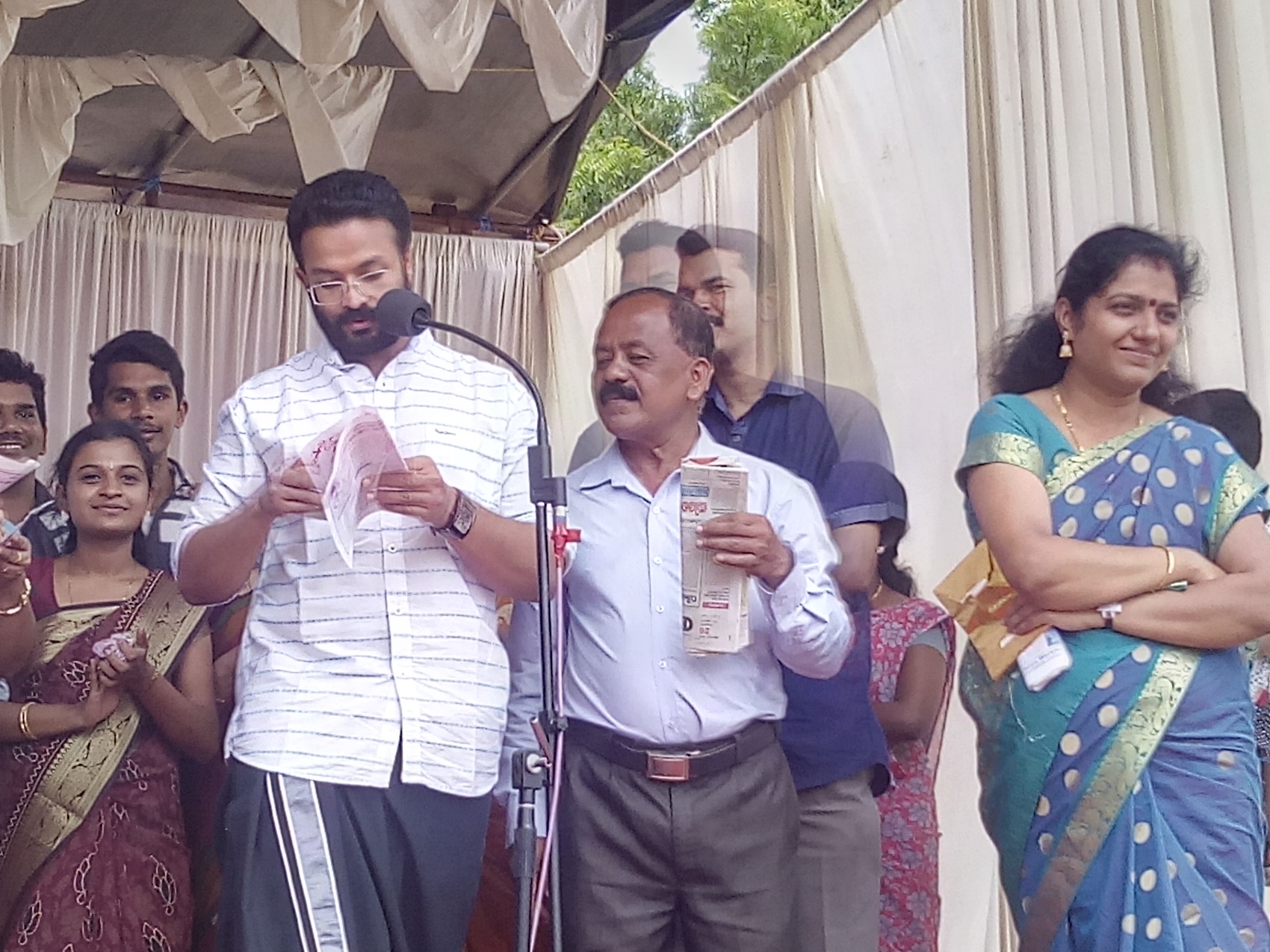 Cine Artist -Shri-Jayasurya Inaugurated our Onam Bumper program