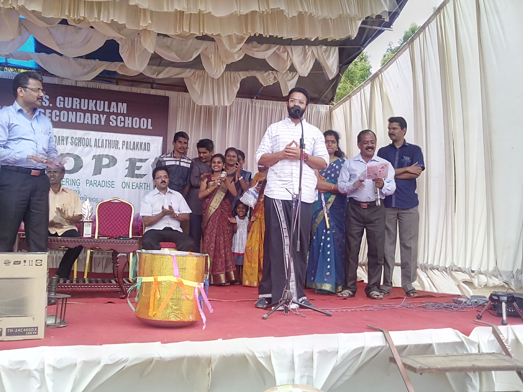 Cine Artist -Shri-Jayasurya Inaugurated our Onam Bumper program