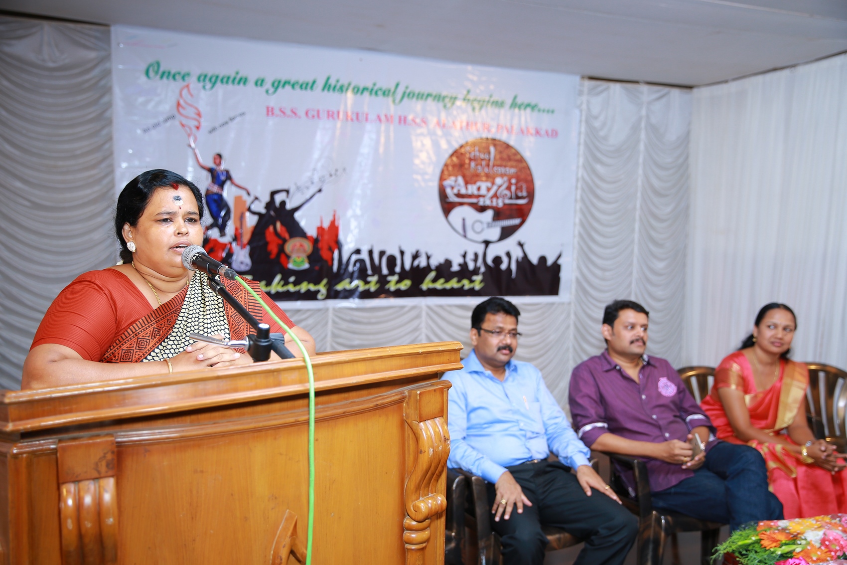 School Arts Festival ( Kalolsavam)  Inauguration 2015