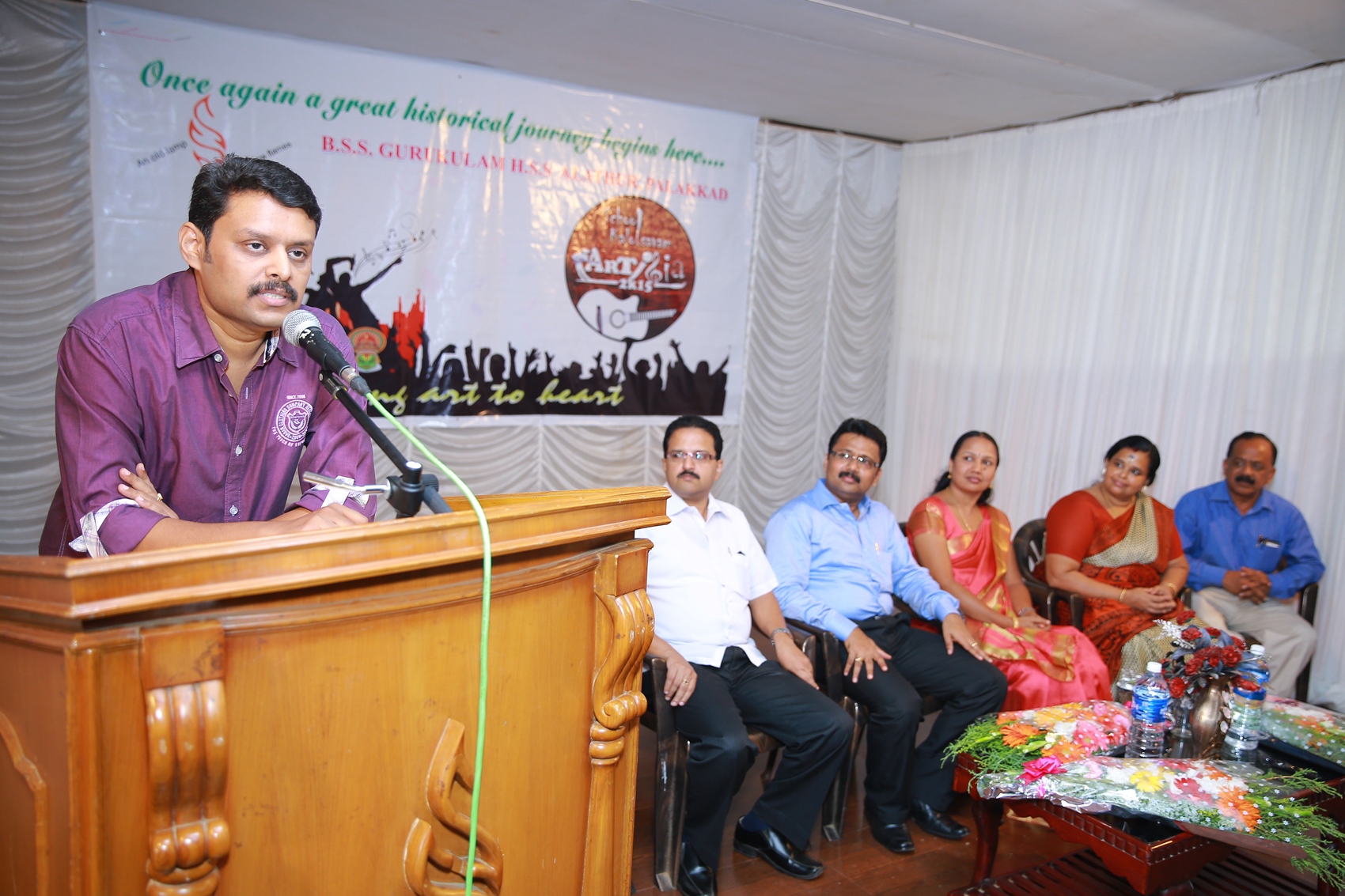 School Arts Festival ( Kalolsavam)  Inauguration 2015