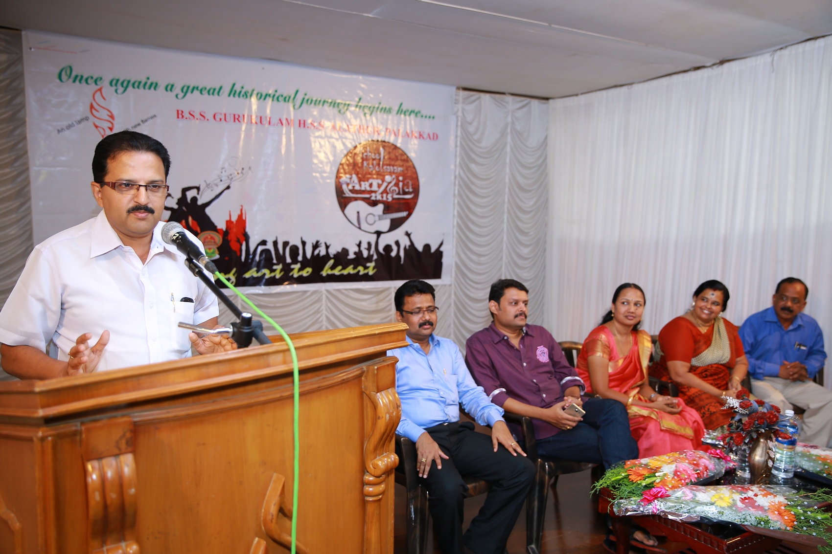 School Arts Festival ( Kalolsavam)  Inauguration 2015