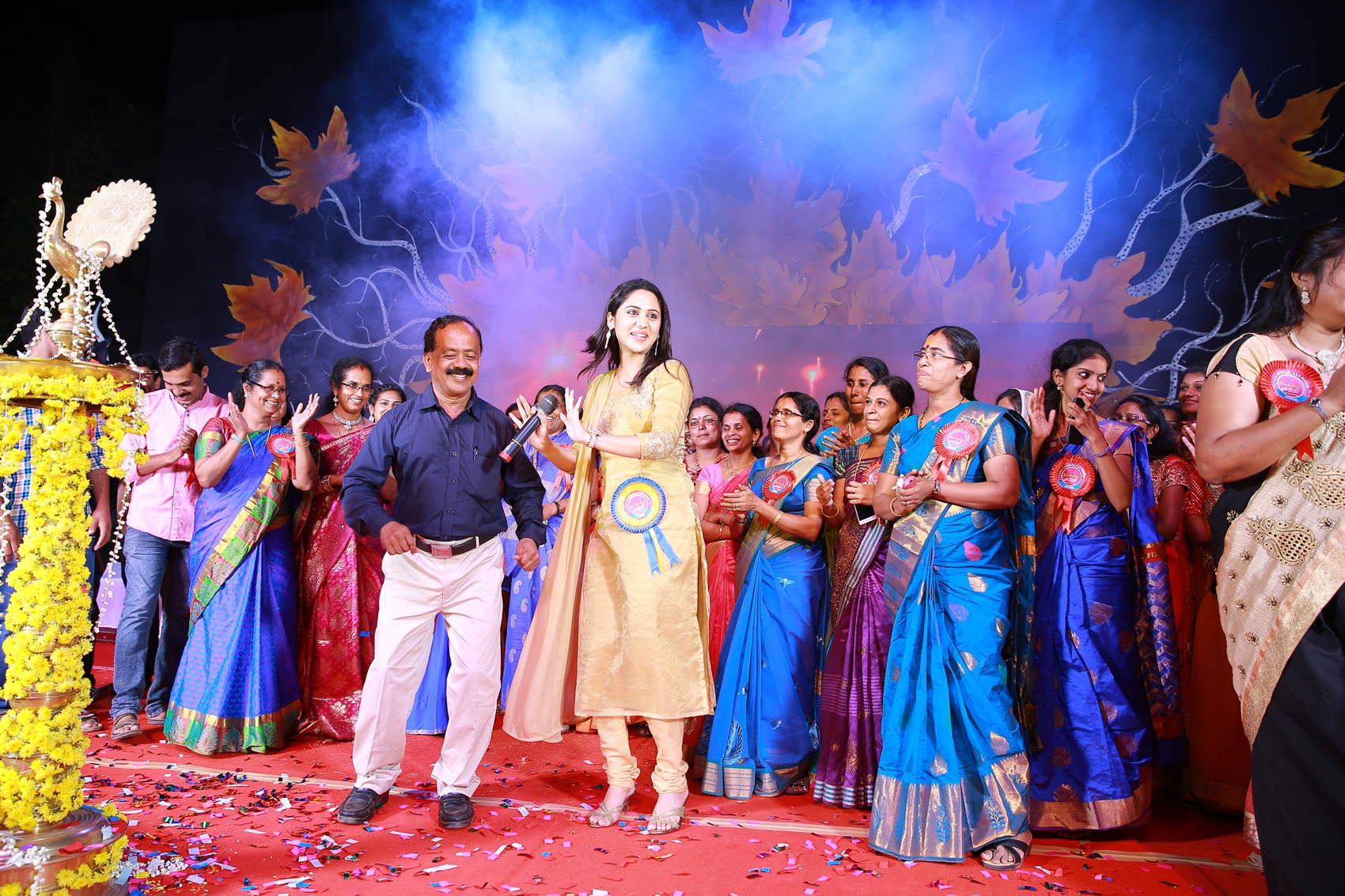 Annual Day and Award Night- Dance Program - With Actress Mia  George -2016-2017