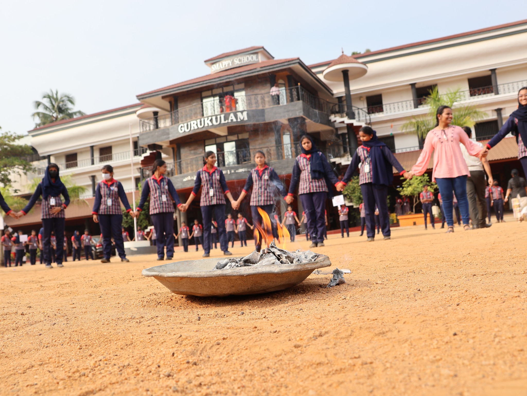 Human Chain Against Drugs