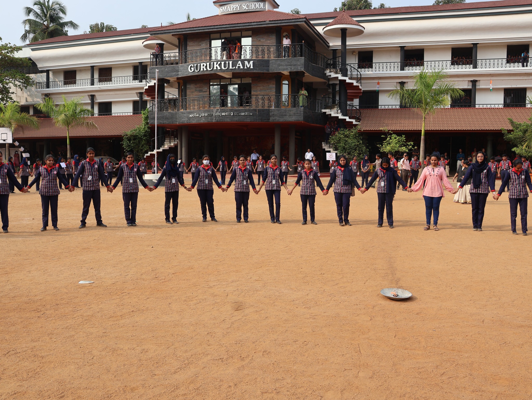 Human Chain Against Drugs