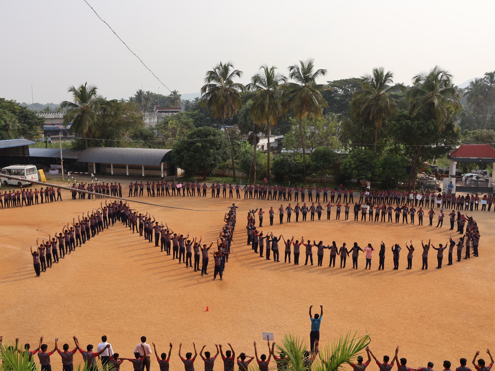 Human Chain Against Drugs