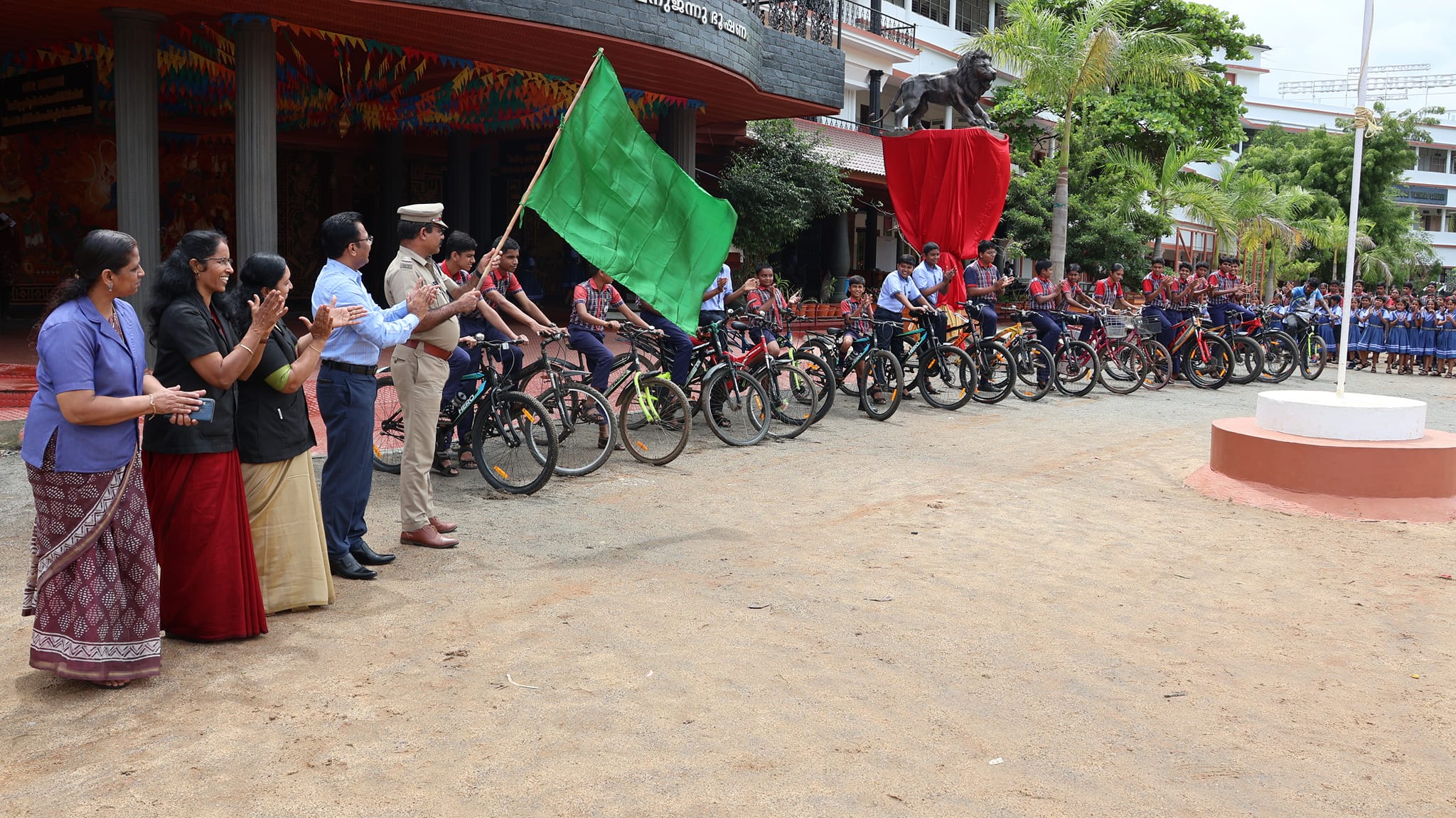 Cycle Rally in connection with International Day Against Drug Abuse and Illicit Trafficking.