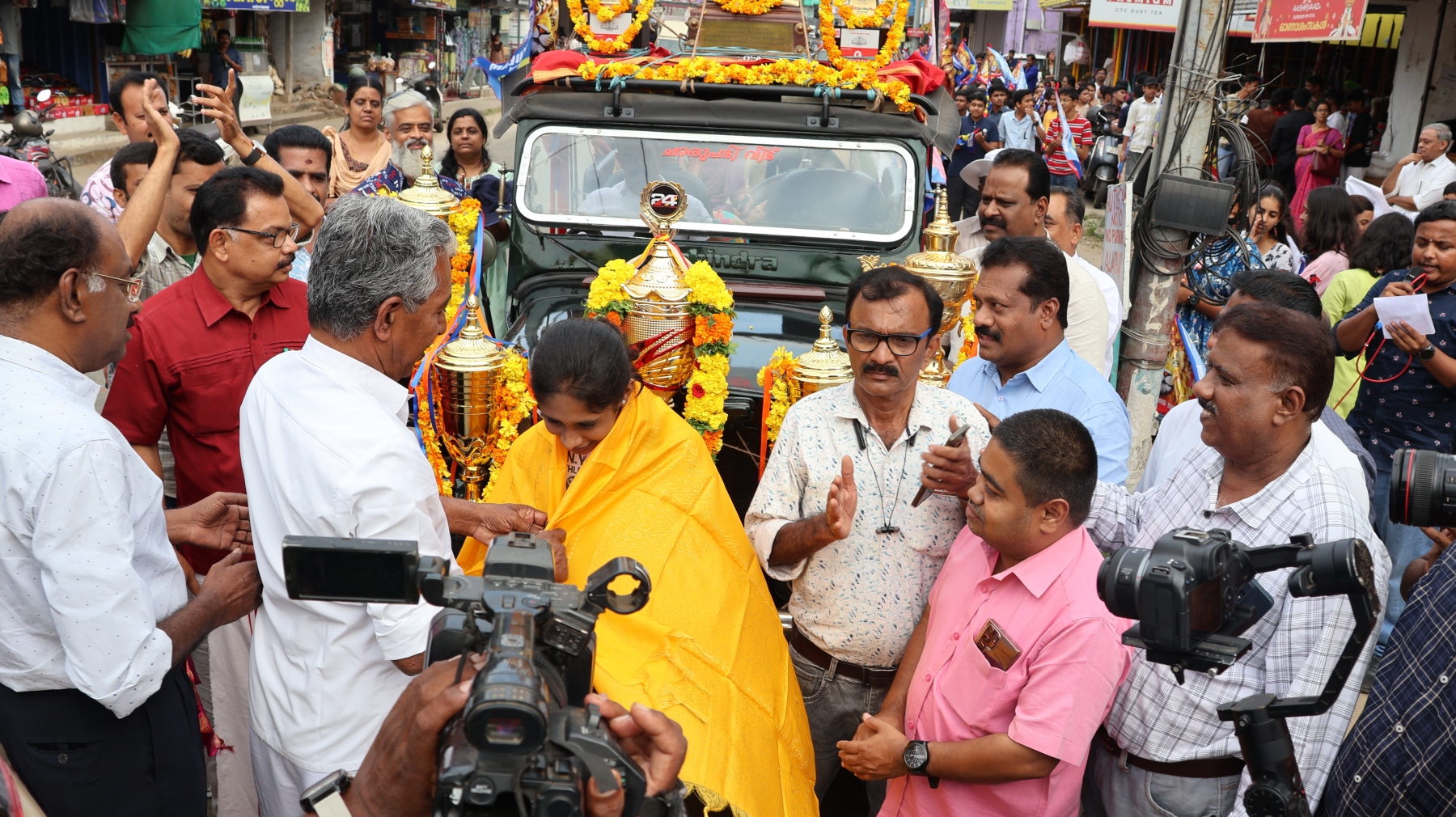 Kalolsavam Victory Procession