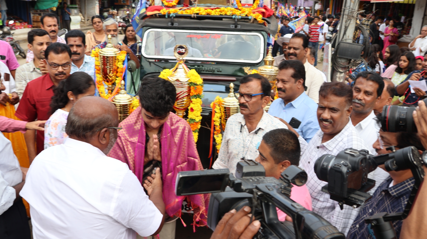 Kalolsavam Victory Procession